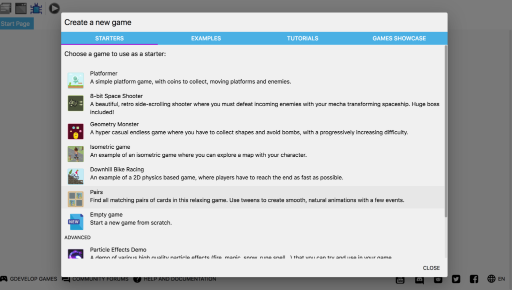 آموزش gdevelop