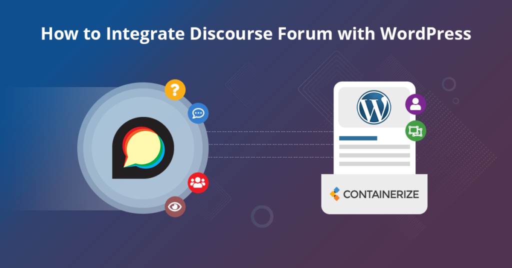 Integrar o discurso com o WordPress