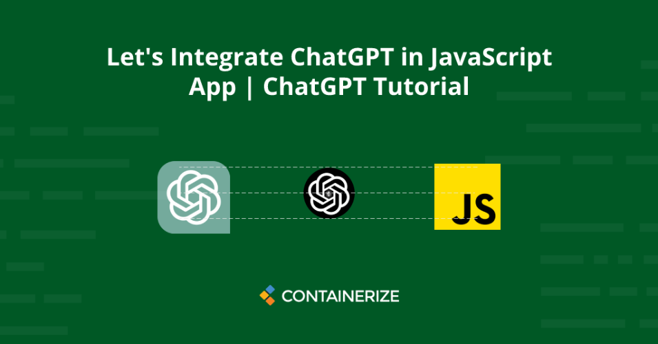 Tích hợp chatgpt trong ứng dụng JavaScript