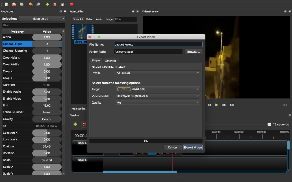 OpenShot Video Editor