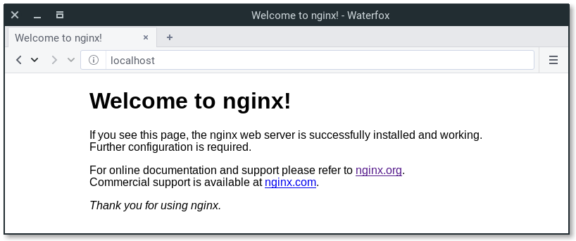 歡迎來到nginx！